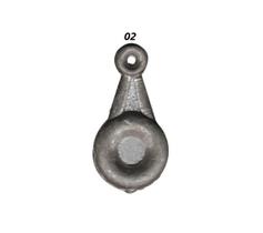 Chumbo gota para pesca com 2 unidades Chumbo gota para pesca com 2 unidades