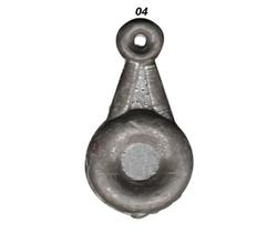 Chumbo gota para pesca com 2 unidades