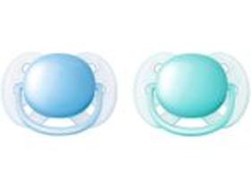 Chupeta 0-6 meses ultra soft dupla azul SCF 212/20 Philips Avent