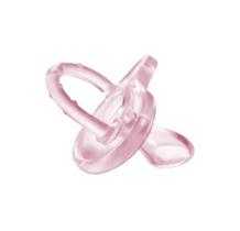 Chupeta 100% silicone rosa bb037 - multilaser