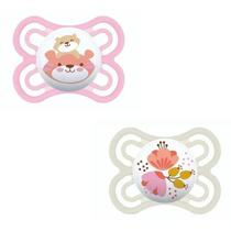 Chupeta 6 Meses Perfect Rosa Embalagem Dupla - Mam Baby