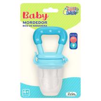 Chupeta Alimentadora Com Mordedor Para Bebê Em Silicone Porta-Fruta Chupeta Alimentadora Com Mordedor Para Bebê Em Silicone Porta-Fruta