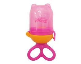 Chupeta alimentadora porta frutinha rosa - zoop toys