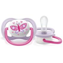 Chupeta Avent Philips de 0-6 m Borboleta Bico Bebê Menina - Philips Avent