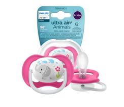 Chupeta Avent Ultra Air 6-18 Meses Elefante