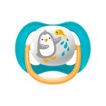 Chupeta Avent Ultra Air Pinguim Cor Azul 6-18 Meses 1 Un