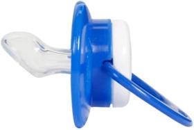 Chupeta Baby Go Fase 1 Com Capuz Orto Little Dino Azul