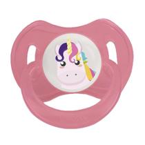 Chupeta Baby Go Unicornio Tamanho 1 Silicone Ortodontico
