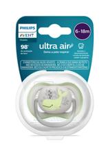 Chupeta Baleia Cinza Philips Avent Ultra Air 6 A 18M SCF086 06