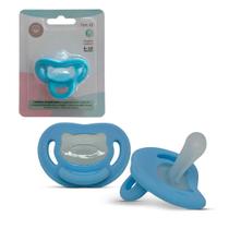 Chupeta Bebê Confort Bico Simétrico Silicone Tamanho 2 Azul Rosa