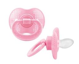 Chupeta Bico Ortodôntico Fantasy Rosa T2 1930 - Petita Chupeta Bico Ortodôntico Fantasy Rosa T2 1930 - Petita
