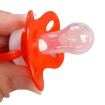 Chupeta Bico Redondo Silicone Babypaco Escolha A Cor Tamanho 2 REF 018 Chupeta Bico Redondo Silicone Babypaco Escolha A Cor Tamanho 2 REF 018
