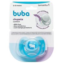 Chupeta Bico Silicone Ultra Soft Comfort 0 A 6 Meses Buba