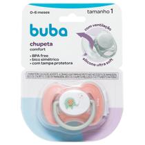 Chupeta Bico Silicone Ultra Soft Comfort 0 A 6 Meses Buba Chupeta Bico Silicone Ultra Soft Comfort 0 A 6 Meses Buba