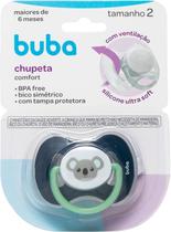 Chupeta Buba Comfort 6m+ Coala Azul Buba