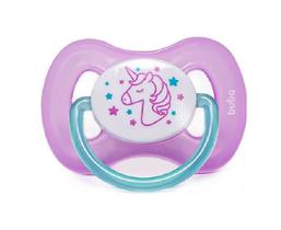 Chupeta Buba Comfort Brilha no Escuro 6m+ Unicórnio chupeta buba