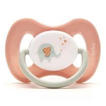 Chupeta Buba Comfort Elefante Rosa Tamanho 1