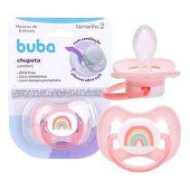 Chupeta Buba Comfort Fase 2 Magic Arco Irís Chupeta Buba Comfort Fase 2 Magic Arco Irís