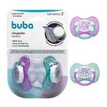 CHUPETA BUBA COMFORT TAM.2 NOTURNA - KIT c/2 UNICORNIO