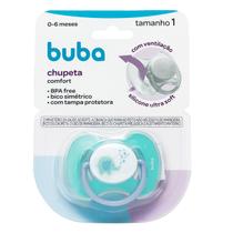 Chupeta Buba Confort Tamanho 1 Elefantinho Azul