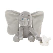 Chupeta Buddy Disney Dumbo Grey Super Soft Plush Chupeta Buddy Disney Dumbo Grey Super Soft Plush