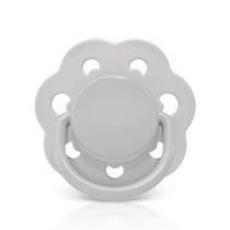 Chupeta Candy Style Bico Redondo em Silicone 0m+ Cinza Lillo