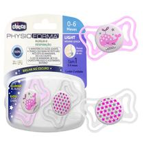 Chupeta Chicco Physio Forma Light 0 A 6 Meses Menino Menina Máxima Leveza - Chicco