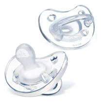 Chupeta Chicco Physio Forma Soft Silicone 6 a 16 Meses Tamanho 2, Transparente