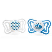 Chupeta Chicco Physio Light Azul 6 a 16 Meses Desenhos Sortidos 2 Unidades Chupeta Chicco Physio Light Azul 6 a 16 Meses Desenhos Sortidos 2 Unidades