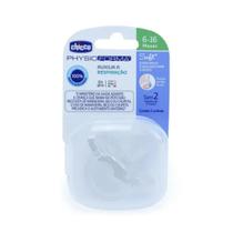 Chupeta Chicco Soft Transparente Silicone 6-16M Tamanho 2 Chupeta Chicco Soft Transparente Silicone 6-16M Tamanho 2