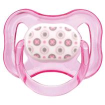 Chupeta Color Decorada Kuka N2 Bico Universal Rosa