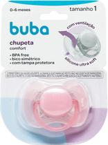 Chupeta Comfort 0-6m Rosa Buba Chupeta Comfort 0-6m Rosa Buba