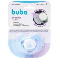 Chupeta Comfort Azul Tam1 Noturna Brilha 0-6 Meses 21116 - Buba
