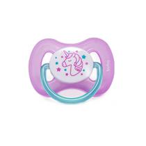Chupeta Comfort Noturna 6m+ Tam 2 Buba Unicórnio