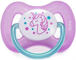 Chupeta Comfort Noturna Unicórnio 0-6 meses - Rosa - Buba Chupeta Comfort Noturna Unicórnio 0-6 meses - Rosa - Buba