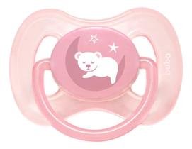 Chupeta Comfort Tamanho 1 Ursinho Rosa - Buba