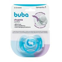 Chupeta Comfort Urso Azul Buba 12655 Chupeta Comfort Urso Azul Buba 12655