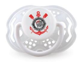 Chupeta Corinthians Clean Redonda S2 Kids Gol