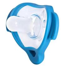 Chupeta De Silicone Convencional Azul Tam 1 - NEOPAN