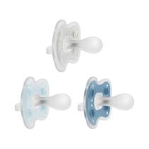 Chupeta de Silicone Dr. Brown's Advantage para Bebê 0-6m, Kit com 3