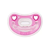 Chupeta De Silicone Elegance Rosa Orto Fase 1 Kuka