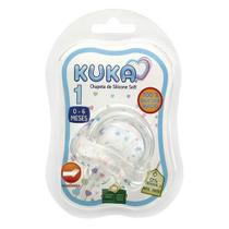 Chupeta De Silicone Kuka Soft Orto Cristal-N 2