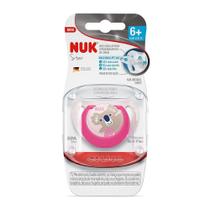 Chupeta de Silicone Nuk Star Girl 0 à 6 meses Chupeta de Silicone Nuk Star Girl 0 à 6 meses