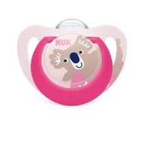 Chupeta de Silicone Nuk Star Girl 06 meses
