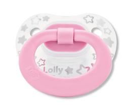 Chupeta dreams bico orto de silicone t2 5315-01-f - lolly baby