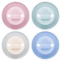 Chupeta e Mordedor NUK Comfy Duet - 100% Silicone (0-12 meses)