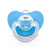 Chupeta Fiona Baby Silicone 0-6M Azul - Lillo