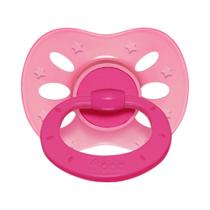 Chupeta fiona extra air baby silicone - tam2 rosa - Lillo
