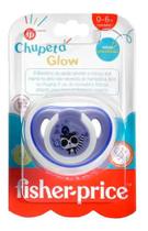 Chupeta First Moments Glow Azul Fisher Price 0-6 Meses