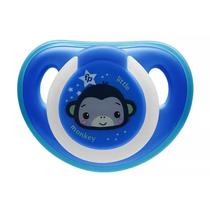 Chupeta First Moments Glow Tam 2 Azul com Case Esterilizador Fisher-Price BB1039 - Multikids